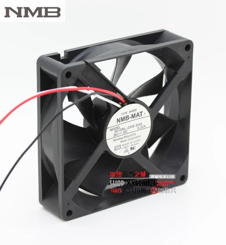 Для NMB 3610RL 05W S49 DC 24V 0.22A 9025 9 см серверный инвертор Охлаждающий вентилятор привод