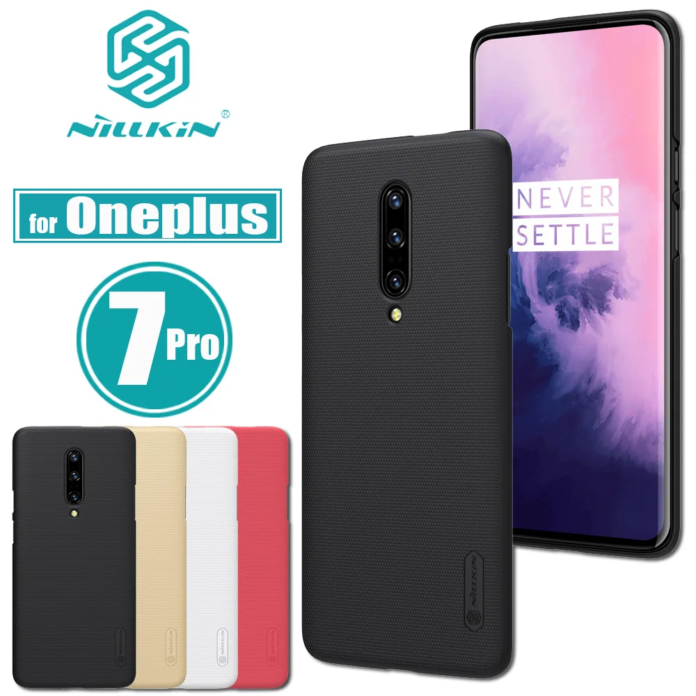 Чехол для Oneplus 7T 7 Pro, матовый жесткий пластиковый чехол Nillkin для бизнес-задней панели, чехол для One Plus 7T 7 Pro, чехол s