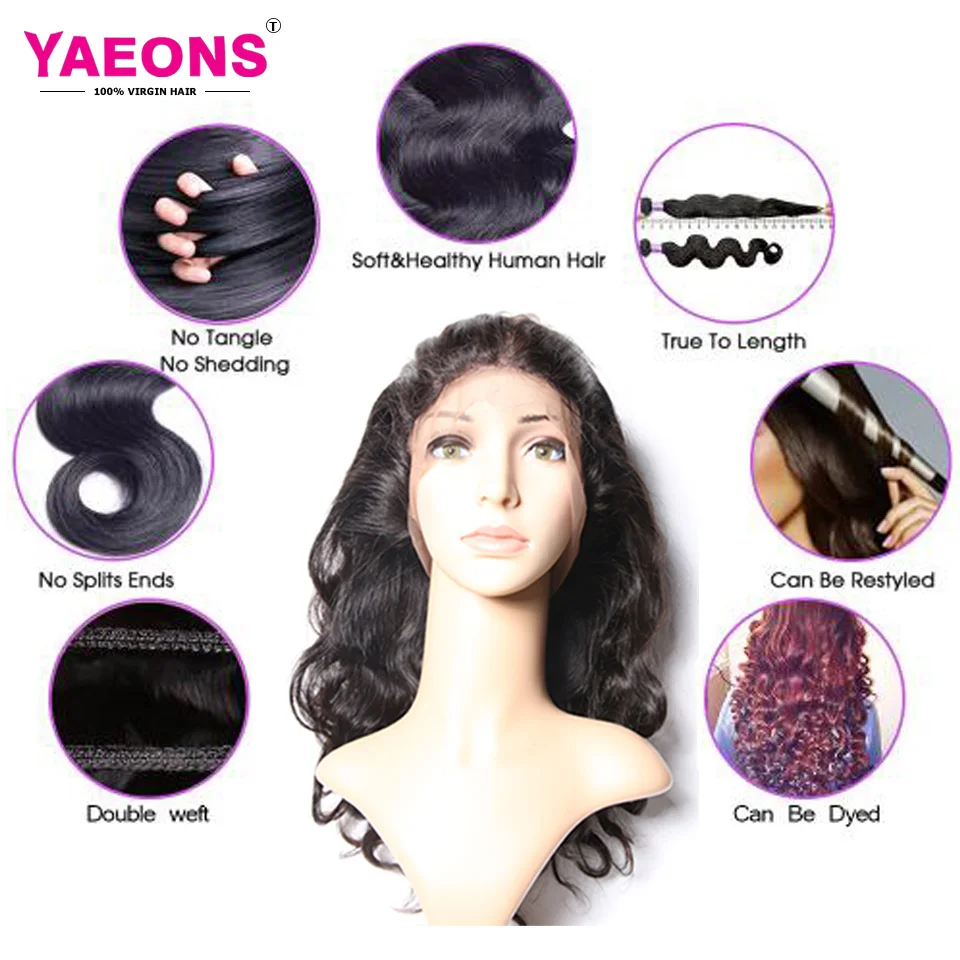 Indian Virgin Hair With Frontal Closure 360 Lace Bundles Human Body Wave |