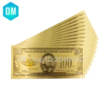 1928 year 100 dollar 24k gold banknote festival souvenir gifts one hundred dollar world paper money collections ornament