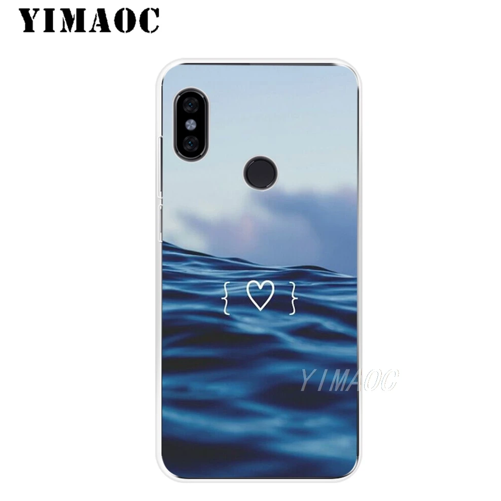 YIMAOC голубого океана животного Мягкий силиконовый чехол для телефона Xiaomi Redmi 6 6A 5A 5