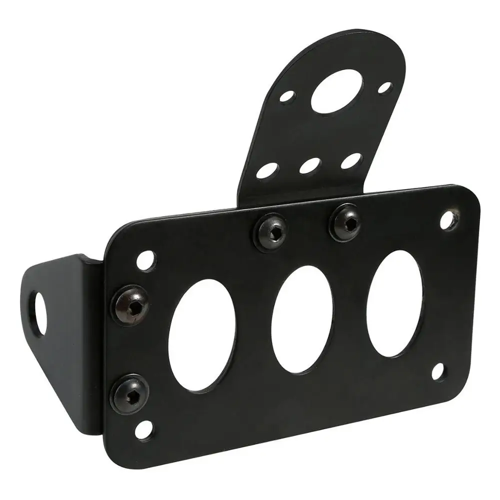 

Motorcycle License Plate Holder Bracket For Harley Bobber Chopper Sportster