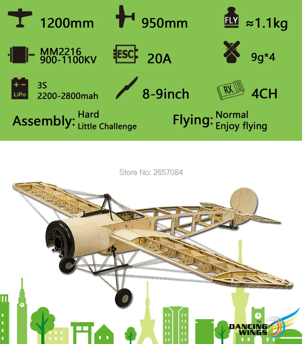 Радиоуправляемые модели самолетов лазерный масштаб 1200 мм Fokker E. III Eindecker WW1 Fighter Balsa деревянный строительный комплект деревянная модель деревянный самолет