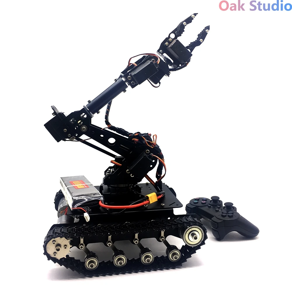 TS100 амортизирующие танки с WiFi/Bluetooth/ручка управления мобильный робот рука робота