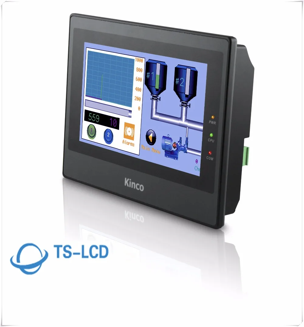 Новая 7 &quotсенсорная панель HMI экран дисплея 800*480 MT4414T USB хост Ethernet с кабелем