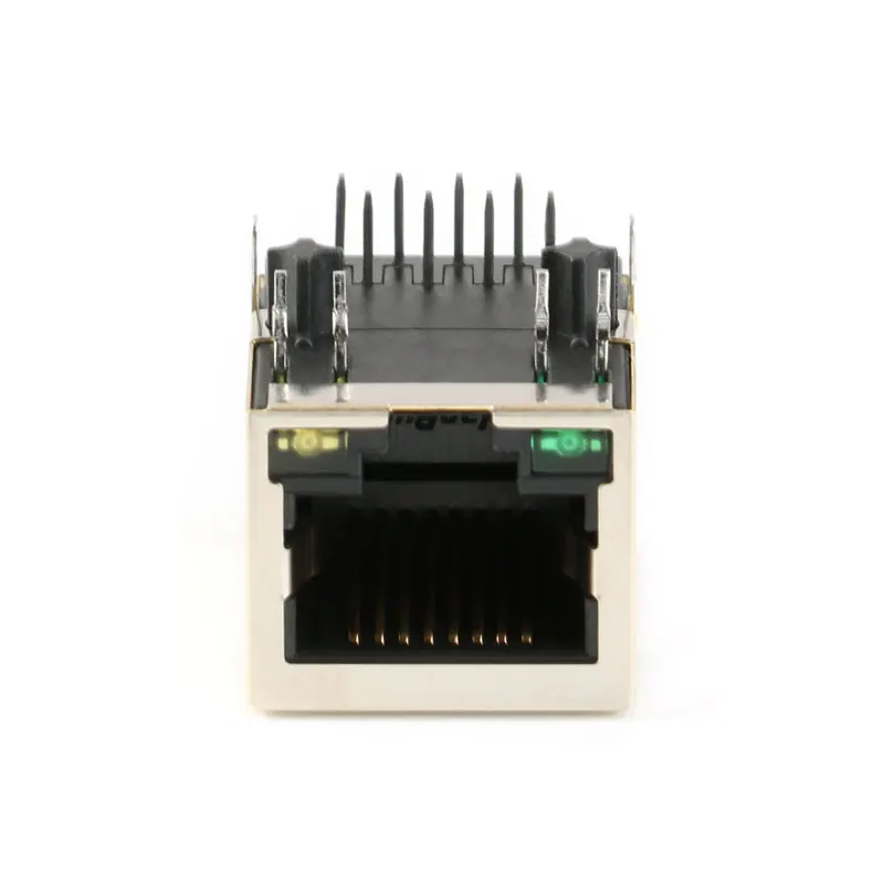 5 шт./лот HR911105A RJ45 разъем PCB монтажный сетевой адаптер для передачи данных с