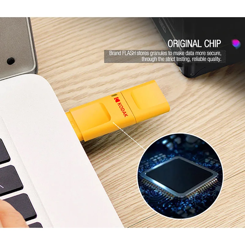 Kodak разноцветные пластиковые USB Flash Drive K232 USB2.0 memoria флешки 16 gb 32 64bg Memory stick красочные