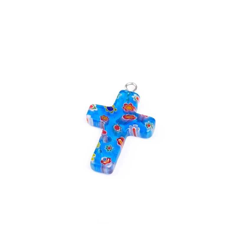 Подвеска в виде цветка 18 х26 мм 10 шт./лот|pendant for necklace|pendant charmslampwork glass pendant |