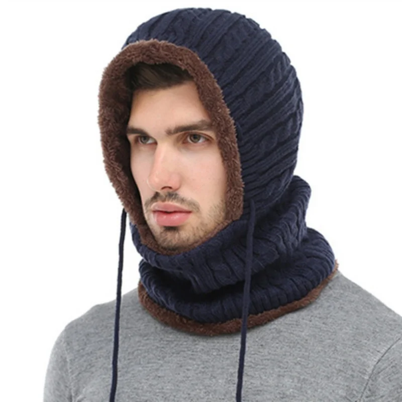 Для мужчин женщин теплая шапка с Bluetooth шарфом вязаные наушники музыка Кепки