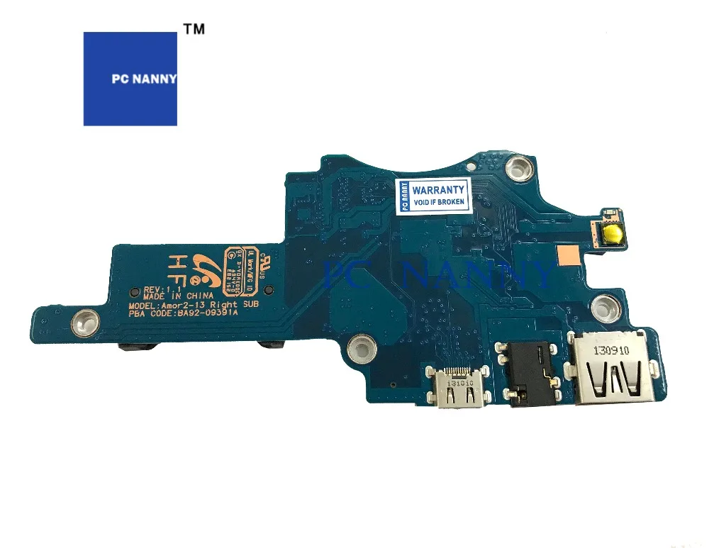 ПК Няня для Samsung NP900X3 серии 900X3B 900X3C 900X3D USB аудио выключатель питания | Компьютеры и