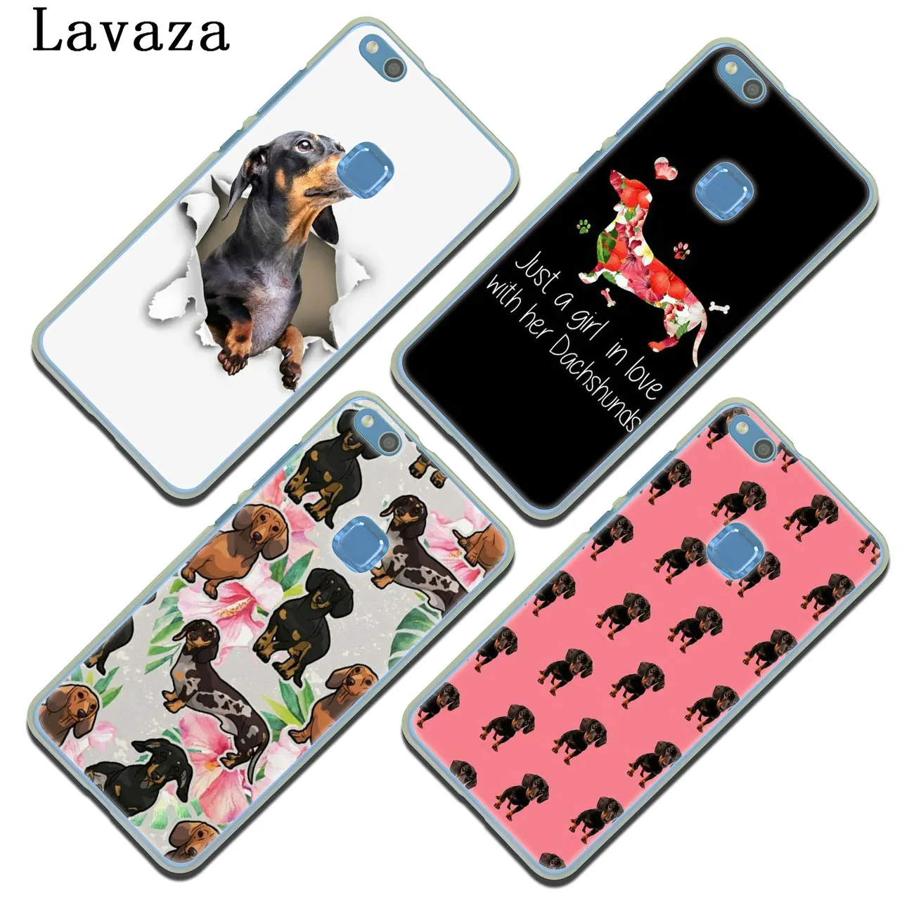 Милый жесткий чехол для телефона Lavaza Такса собаки Huawei P30 P20 P10 P9 Plus P8 Lite Mini 2017 2016 2015 P