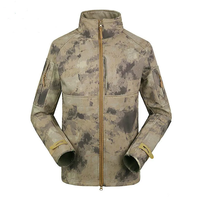 Акула кожи V5 Soft Shell Тактический военный камуфляжная куртка Для мужчин