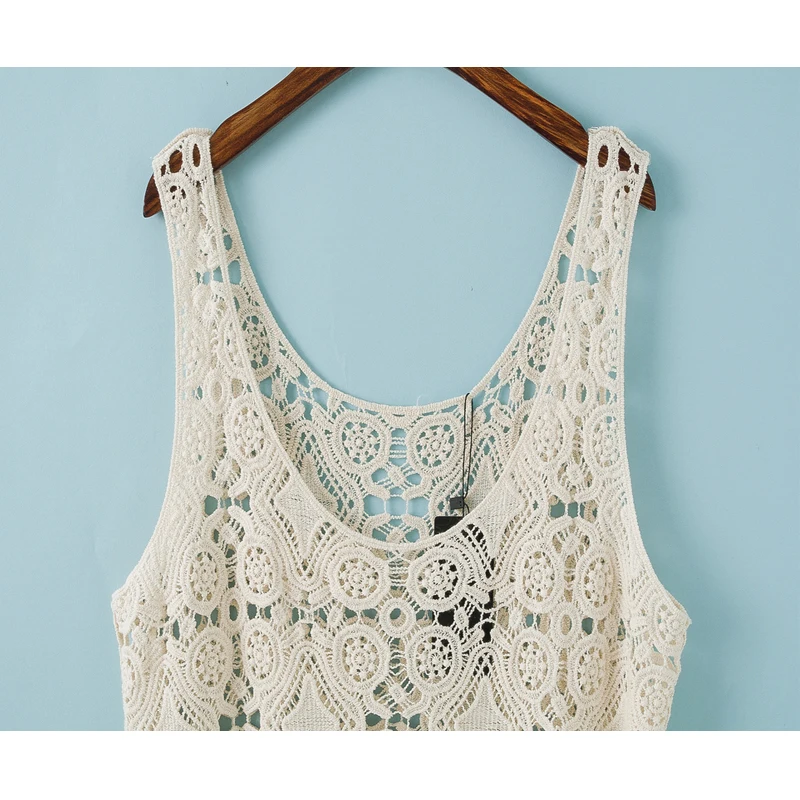 Женские кружевные топы seoaf Туника без рукавов с кисточками|tassel tank|tassel tank topfashion tops |