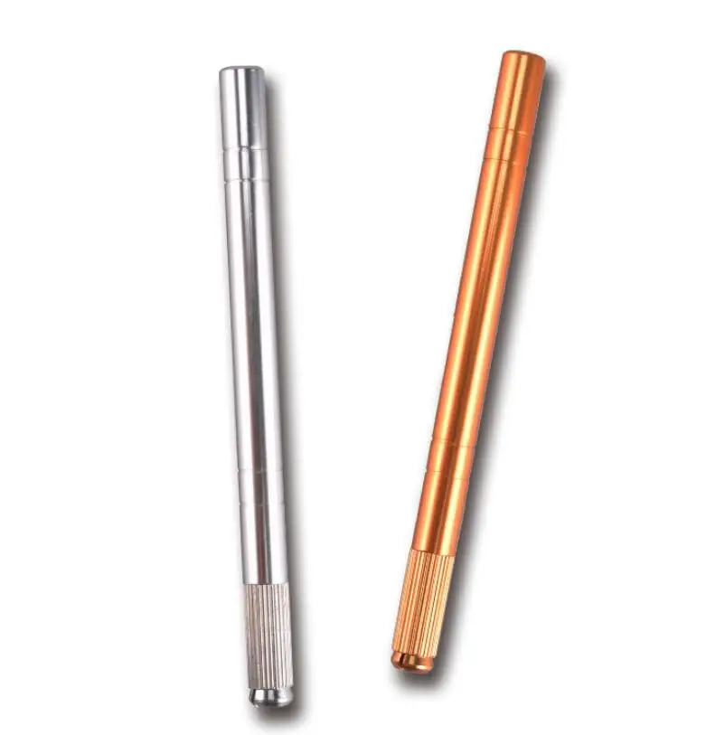 

Golden Silver Tebori Pen Microblading pen tattoo machine for permanent makeup eyebrow manual pen needle blade microblading