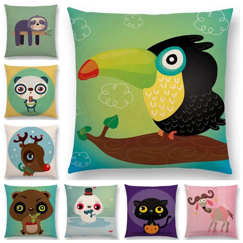 Распродажа красочные Мультяшные милые маленькие животные медведь лиса кошка