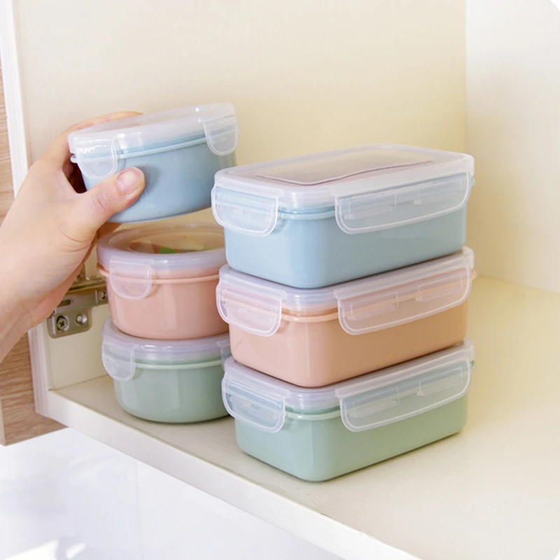 Новинка 1 шт. герметичный контейнер Набор пластиковый влагозащитный круглой