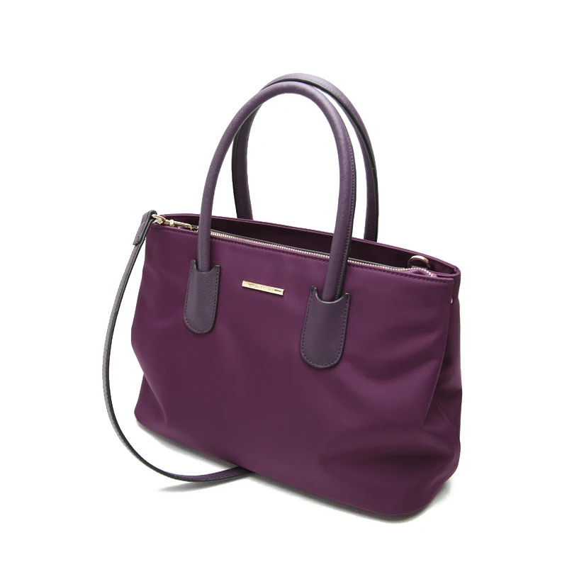JIANXIUBrand, модная женская сумка, Bolsa Feminina, роскошные сумки, женские сумки, дизайнерская сумка, основная, Оксфорд, сумка через плечо - Цвет: Purple Handbag