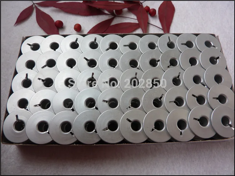 Промышленная швейная машина для вышивки алюминиевые катушки рифленые с высотой