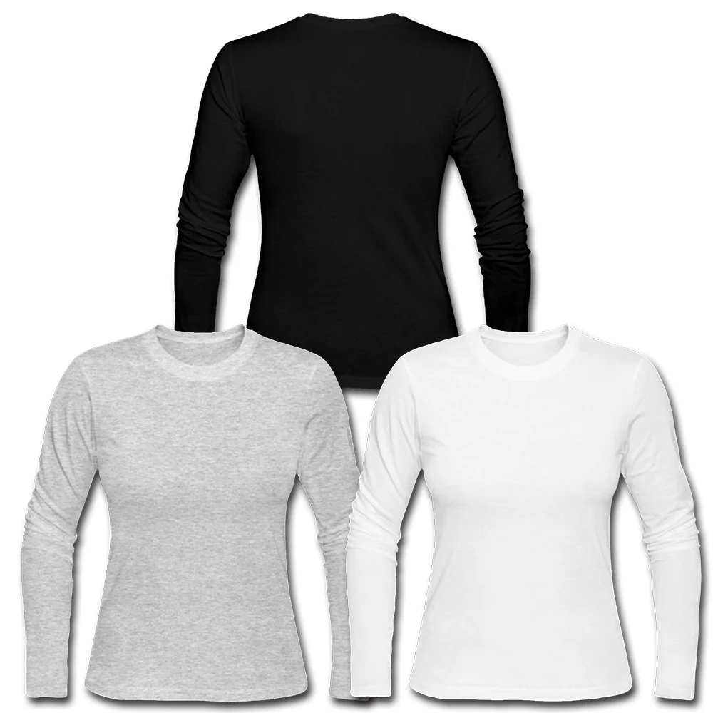 Площадь Свинья футболки Для женщин хлопка с длинным рукавом s футболка Camisetas