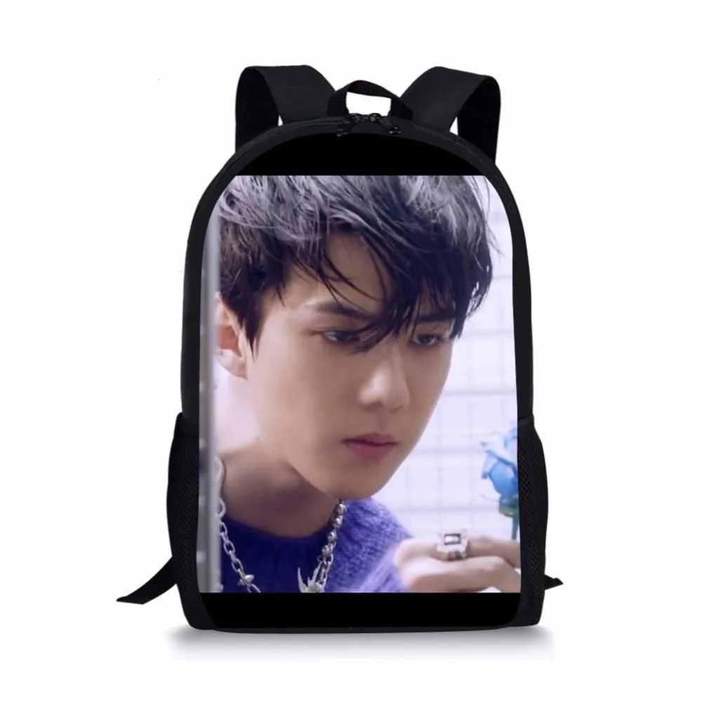 EXO LOVE SHOT members индивидуальный рюкзак comeback Карандаш сумка детские школьные сумки