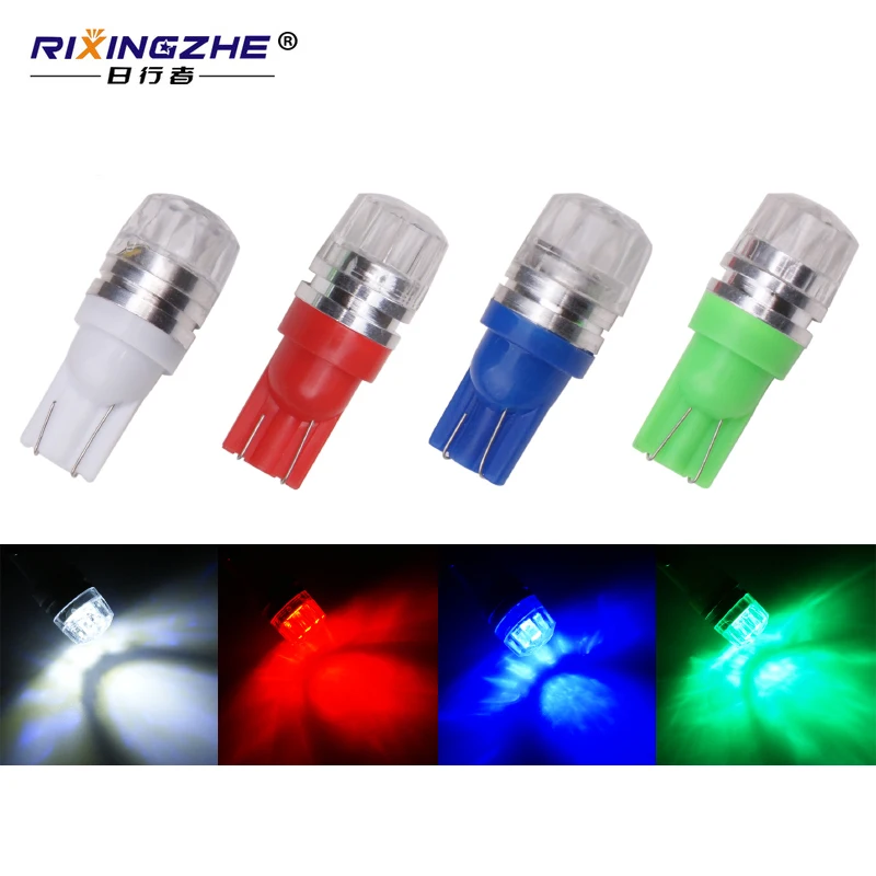 

Car 10pcs T10 194 168 W5W 5630 2SMD LED Auto License Number Plate Wedge Light Lamp reading Bulb DC12V Pure White/Blue/Red/green