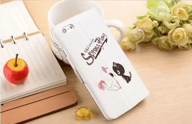 S4 MINI роскошные мультфильм флип Fundas для Samsung Galaxy Mini i9190 крышка искусственная кожа