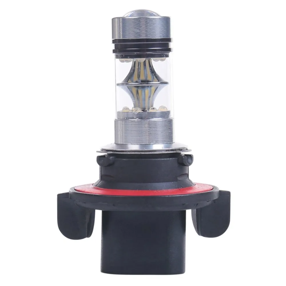 2 шт. H13 9008 6000K 100 Вт светодиодный 20 SMD Cree чип проектор Противотуманные фары DRL