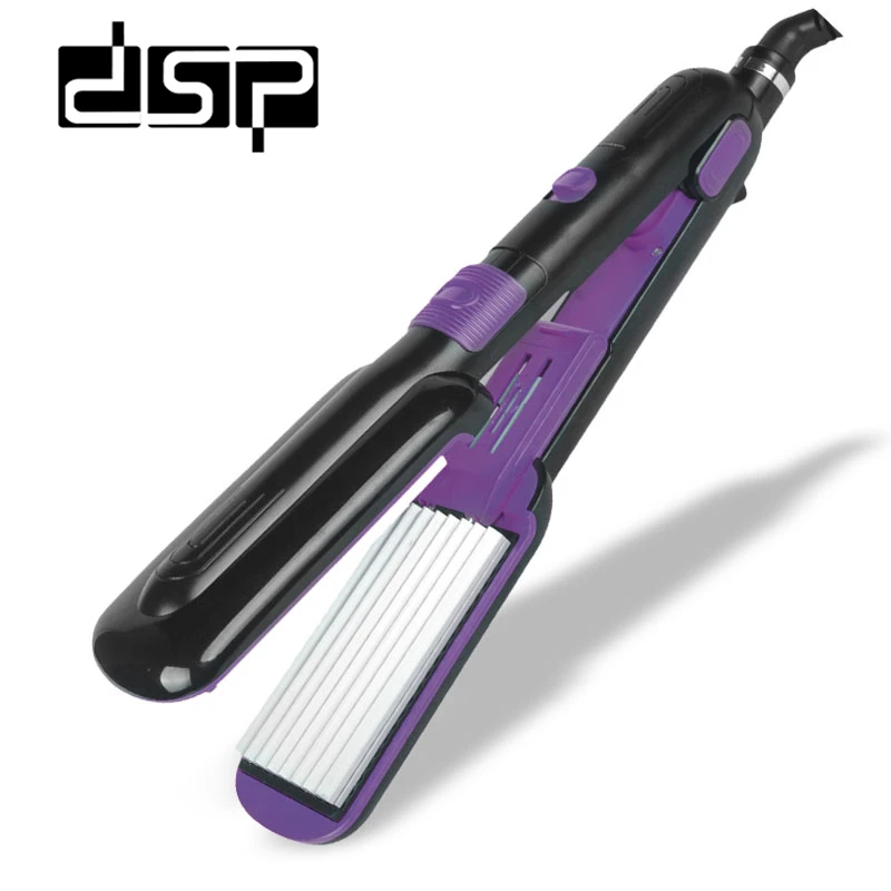 Выпрямитель для волос DSP 2 в 1 набор завивки с керамическим плоским утюгом и
