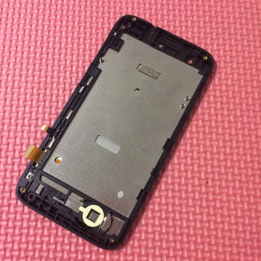 

LTPro High Quality Tested Working LCD Display Touch Screen Digitizer Assembly With Frame For For Lenovo A398t Plus Phone Parts