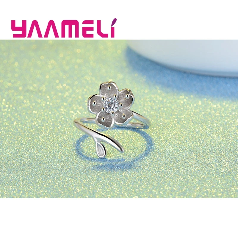 Женское кольцо из серебра 925 пробы в романтическом стиле|925 sterling silver ring|sterling ringssilver
