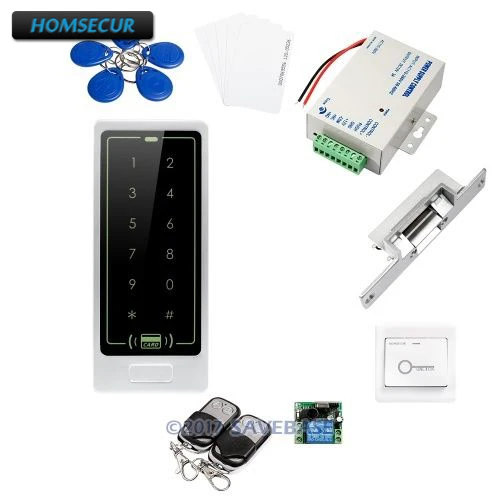 HOMSECUR Водонепроницаемая сенсорная клавиатура ID Система контроля доступа +