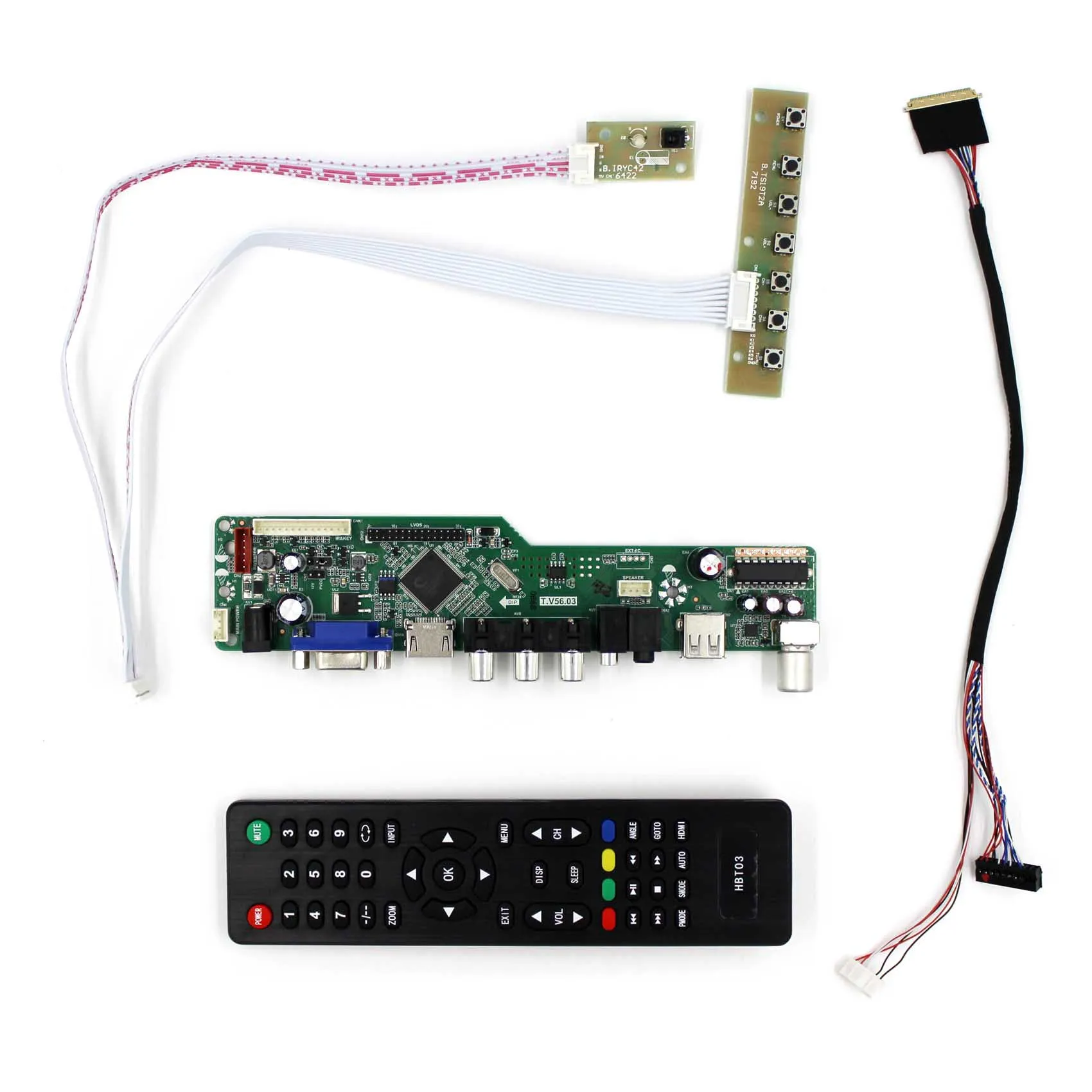 Плата контроллера 10 1 &quot1280x800 B101EW05 HSD101PWW1 TFT дисплей HD MI | Электроника