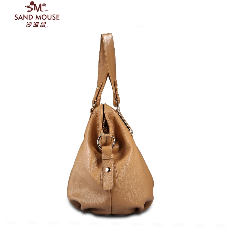 ПЕСОК МЫШИ 2017 Новая Мода дамские Сумки Натуральная Кожа Женщины Деловые Мешки
