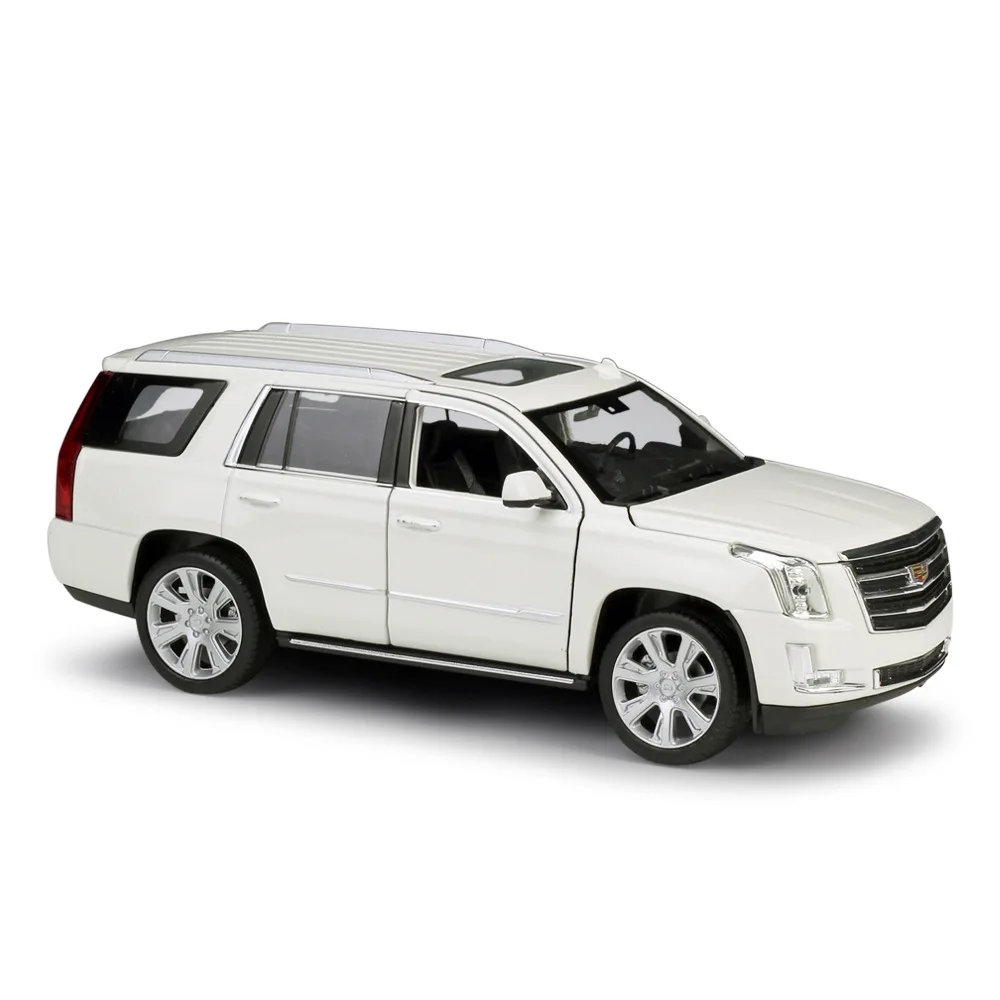 WELLY 1:24 литая искусственная машина 2017 Cadillac Escalade SUV металлические игрушечные