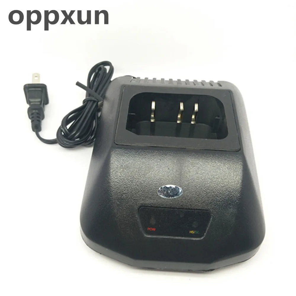 OPPXUN одно зарядное устройство 110 вольт для Motorola GP88 GP300 GP600 GTX800 GTX900 PTX600 MTX638 LCS2000 LTS2000