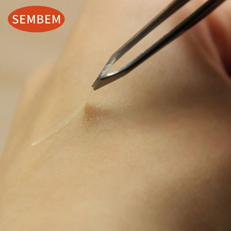 SEMBEM 120 шт. макияж Прозрачный бежевый полоса для век Большой Глаз Украшение