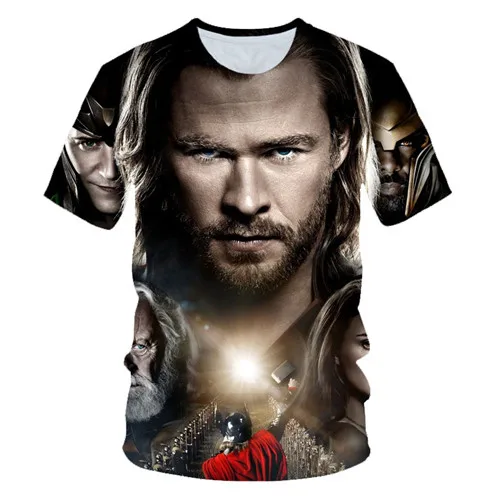 XQ371 Модная крутая футболка для мужчин/женщин Мстители Marvel Темный мир Локи 3d Принт футболки Harajuku стиль футболка уличная топы - Цвет: XQ371