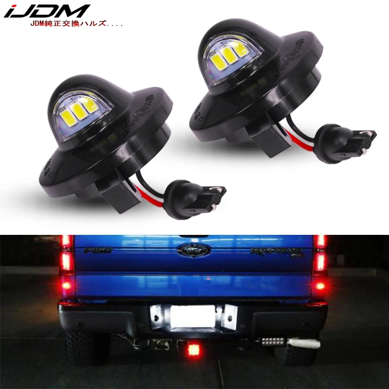 IJDM OEM T10 светодиодный W5W 12В 24В белый 3 Вт полный светильник для Ford F150 F 250 350 450 550 Ranger