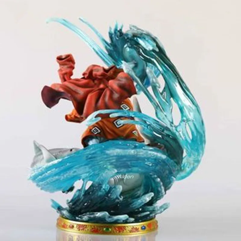 15&quot Statue ONE PIECE Bust The Straw Hat Pirates Full-Length Portrait Jinbe GK Action Figure Collectible Model Toy BOX 37CM Z1171 | Игрушки