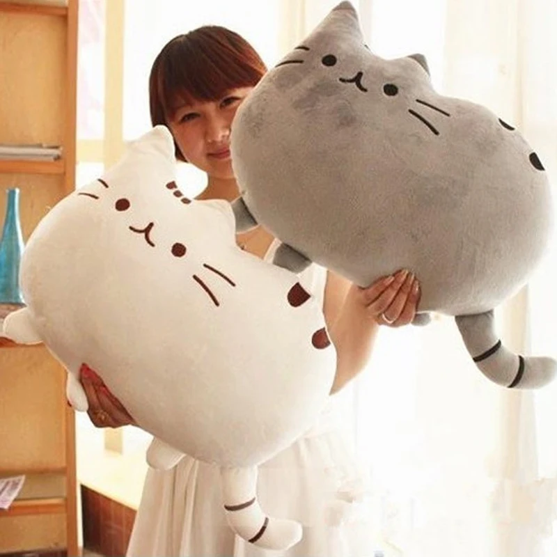 40*30 см Kawaii Cat подушки мягкие плюшевые куклы животных детские милые игрушки