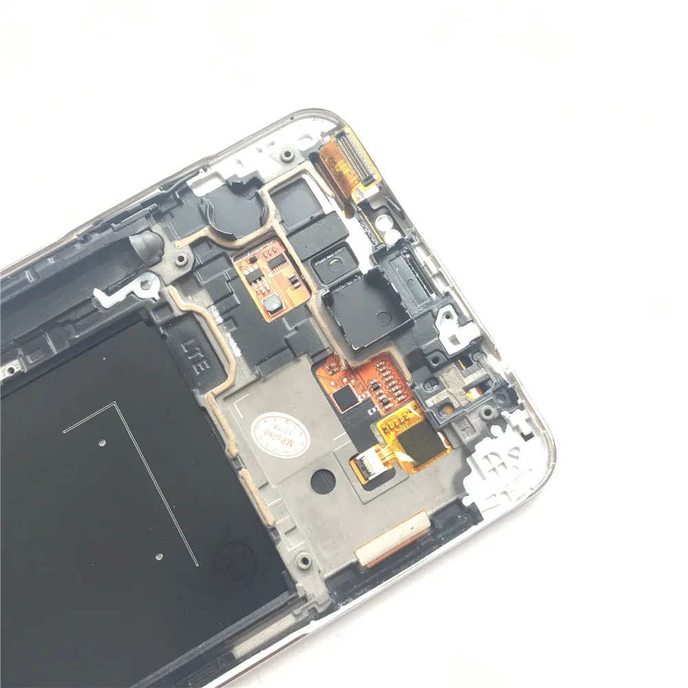 Супер ЖК-дисплей протестированный рабочий сенсорный экран в сборе для samsung Galaxy Note 3 III N9005 Белый/Черный