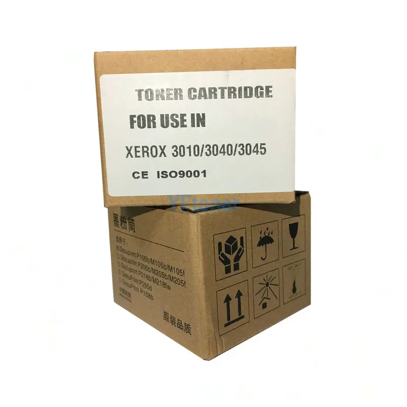 YFTONER для Fuji xerox Phaser 3010 3040 тонер-картридж рабочий центр 3045 3045b лазерные тонеры