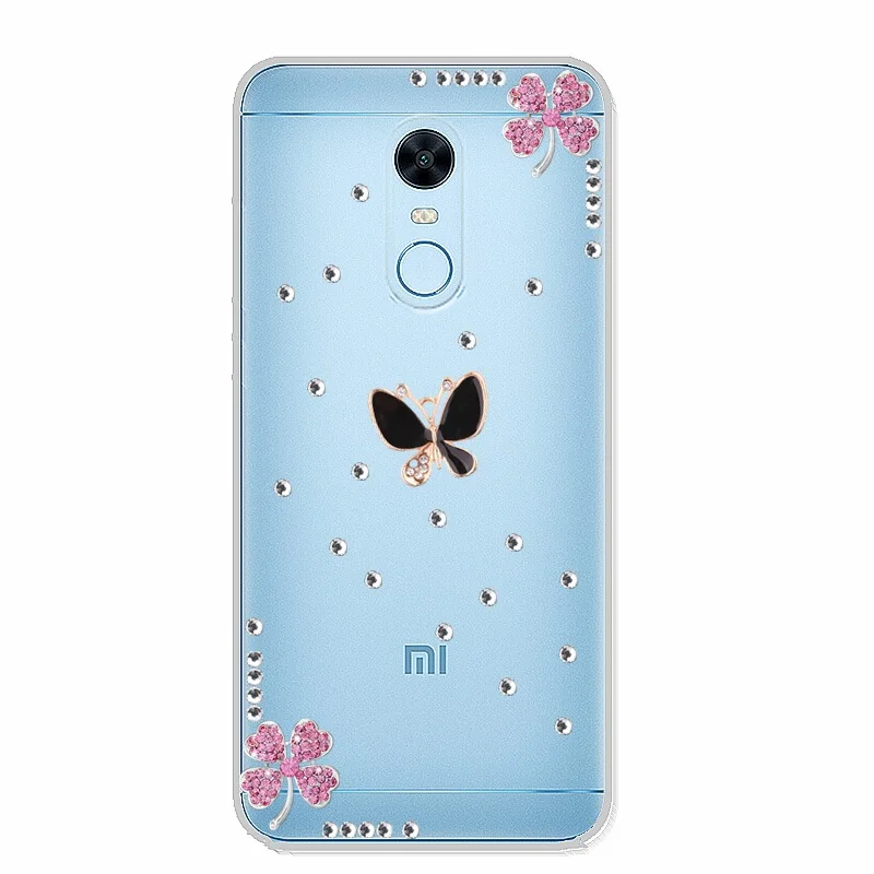 Для Xiaomi Redmi 5 plus 6a 6 pro S2 Note 5a prime Mi A2 lite 8 SE 6X 5S Mix 2s Max 3 2 Bling Rhinestone чехол для телефона| |