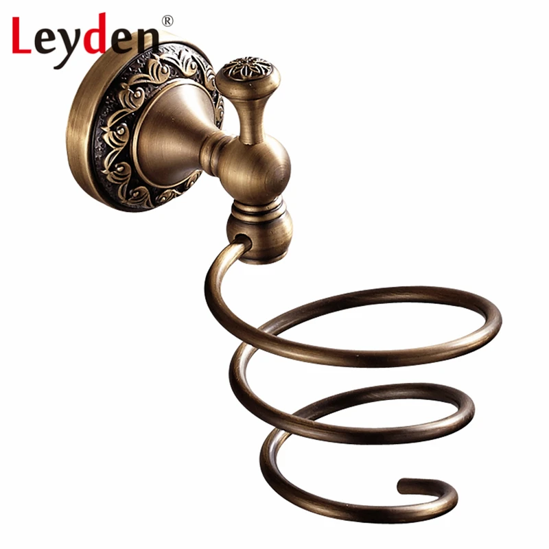 Leyden античный латунный комплект оборудования для ванной комнаты настенный