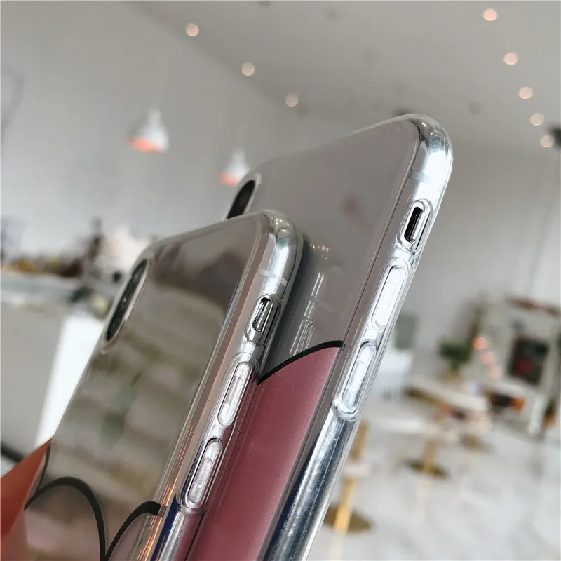 Милый мультяшный мягкий чехол из ТПУ s для iPhone XR для iPhone X XS Max 5 5S S SE 4 4S 8 7 5C 6 6S Plus 11 Pro Max чехол Fundas
