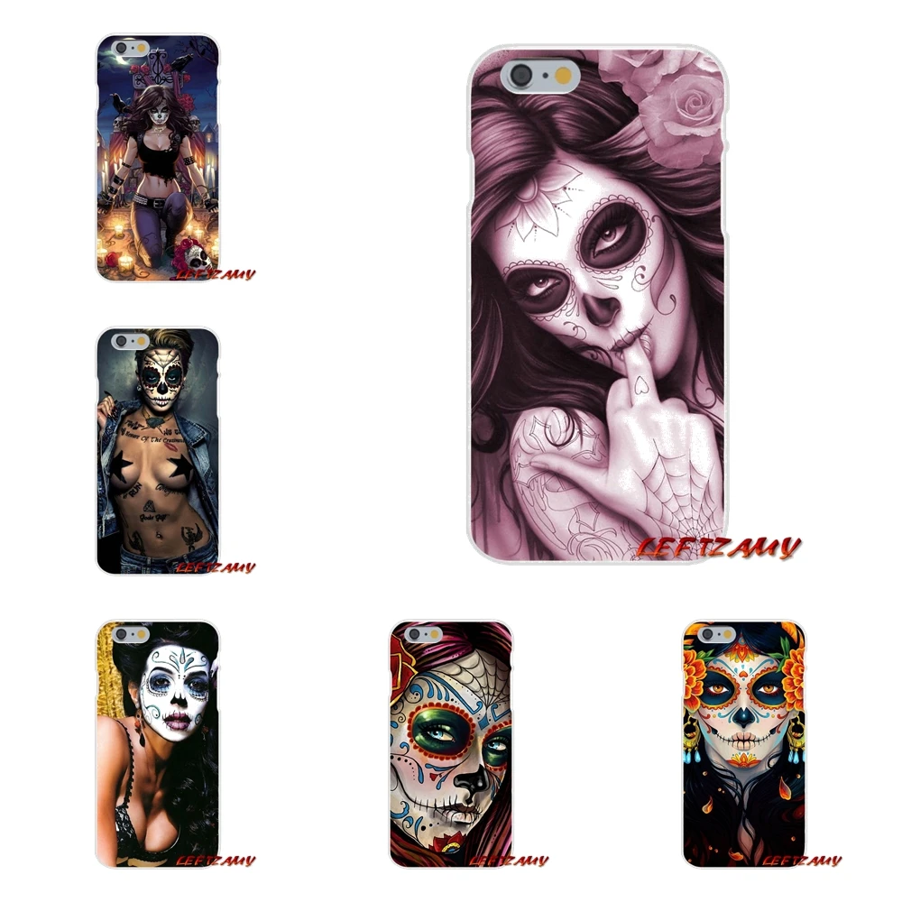 Аксессуары чехлы для телефонов Чехлы Samsung Galaxy A3 A5 A7 J1 J2 J3 J5 J7 2015 2016 2017 Sugar Skull Day Of The