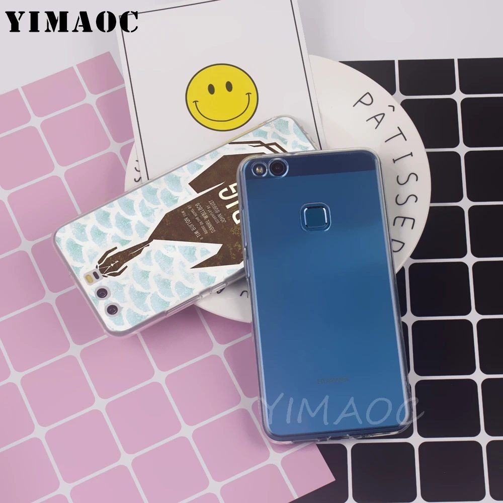YIMAOC Big Fish Soft TPU Cover for Huawei Honor 6A 7X 7A Pro 8C Mate 10 Note 9 Lite Y6 Y9 Y7 Prime 2018 Cases |