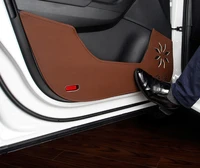 4pc for skoda kodiaq car door anti kick pad protective decorative sticker