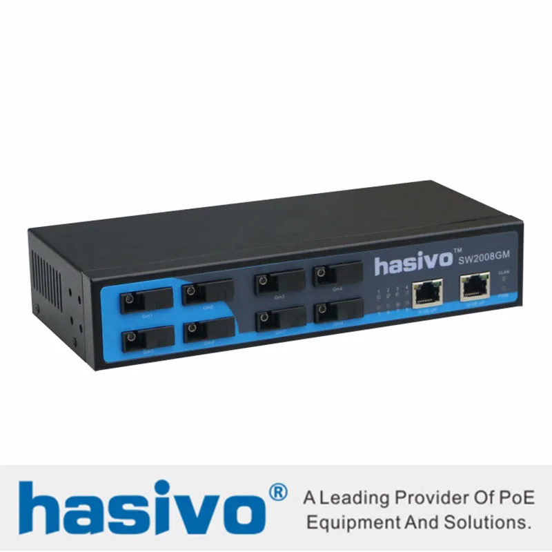 Ethernet коммутатор с 8 портами 100M 2 порта 1000M RJ45 гигабитный коммутатор|Сетевые