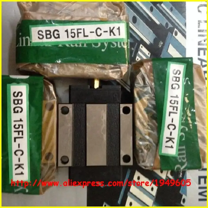 Корея SBC линейная направляющая SBG15FL фланцевый скользящий подшипник|linear guide